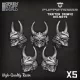 Green Stuff World Loyal Daimyo Helmets 2