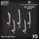 Green Stuff World Orc Katanas - Right