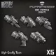 Green Stuff World Orc Pistols - Right