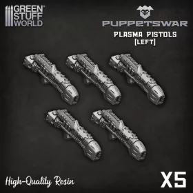 Green Stuff World Plasma Pistols - Left