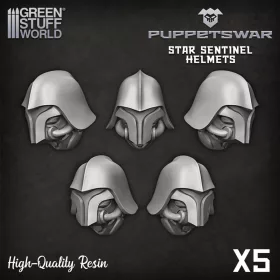 Green Stuff World Sentinel Helmets 2