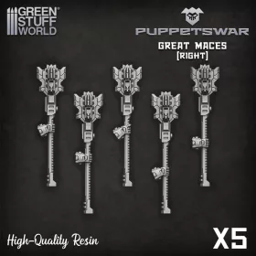 Green Stuff World Maces - Right