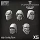 Green Stuff World Ninja Orc Heads