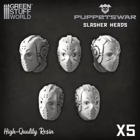 Green Stuff World Puppetswar - Slasher Heads