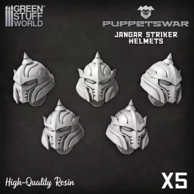 Green Stuff World Jangar Striker Helmets