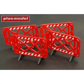Plus Model Plastic bariers – dioráma kellék makett