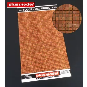 Plus Model Floor – old brick – dioráma kellék makett