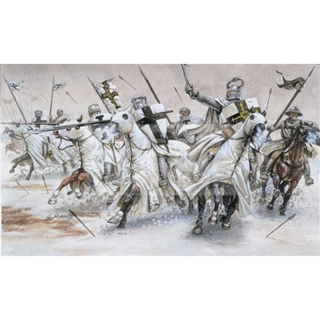 Italeri Teutonic Knights 1:72 figura makett 6019IT