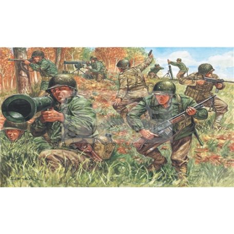 Italeri American Infantry 1:72 figura makett 6046IT