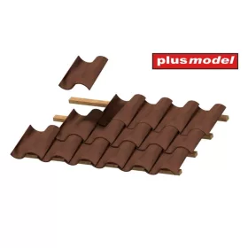   Plus Model Roof tiles Italian type II – dioráma kellék makett