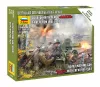 Zvezda Soviet Machine-Gun 'Maxim' with Crew /1941-1943/ 1:72 (6104Z)
