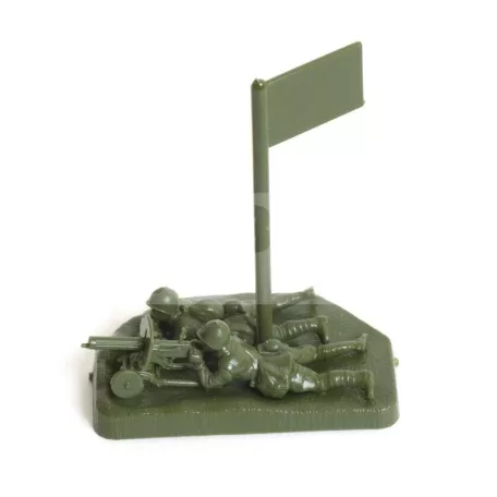 Zvezda Soviet Machine-Gun 'Maxim' with Crew /1941-1943/ 1:72 (6104Z)