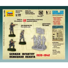 Zvezda German Infantry 1939-1942 1:72 (6105Z)