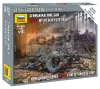 Zvezda German Machine-Gun MG-34 with Crew 1939-1942 makett 1:72 (6106Z)