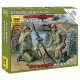 Zvezda Soviet 82 mm Mortar with Crew makett 1:72 (6109Z)