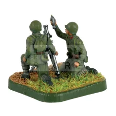 Zvezda Soviet 82 mm Mortar with Crew makett 1:72 (6109Z)