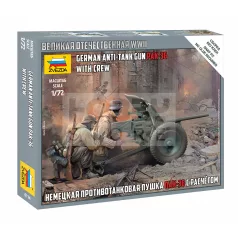   Zvezda German Anti-Tank Gun PAK-36 with Crew makett 1:72 (6114Z)