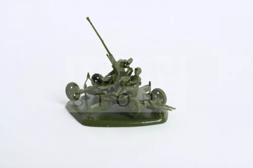 Zvezda Soviet 37 mm Anti-Aircraft Gun 61-K with Crew makett 1:72 (6115Z)