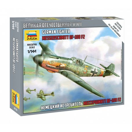 Zvezda Messerschmitt BF-109 F-2 makett 1:144 (6116Z)