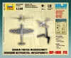 Zvezda Messerschmitt BF-109 F-2 makett 1:144 (6116Z)
