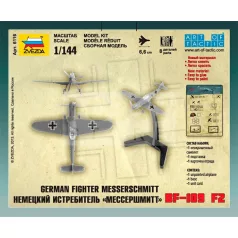 Zvezda Messerschmitt BF-109 F-2 makett 1:144 (6116Z)