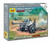 Zvezda German 105 mm Howitzer LeFH-18 with Crew makett 1:72 (6121Z)