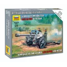 Zvezda German 105 mm Howitzer LeFH-18 with Crew makett 1:72 (6121Z)