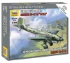 Zvezda German Dive Bomber JU-87 B2 Sluka makett 1:144 (6123Z)
