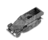 Zvezda German Personnel Carrier Sd.Kfz.251/1 Ausf.B makett 1:100 (6127Z)
