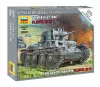 Zvezda German Light Tank Pz.Kpfw.38 (T) makett 1:100 (6130Z)