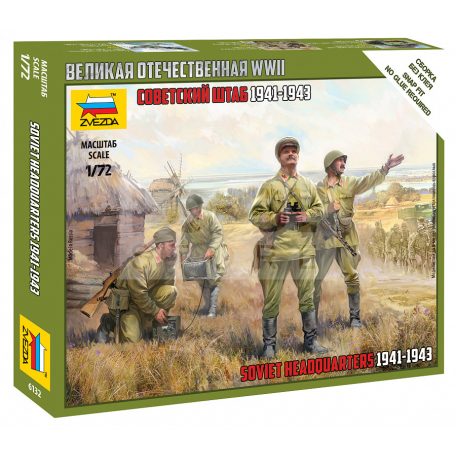 Zvezda Soviet HQ WWII makett 1:72 (6132Z)