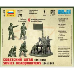 Zvezda Soviet HQ WWII makett 1:72 (6132Z)