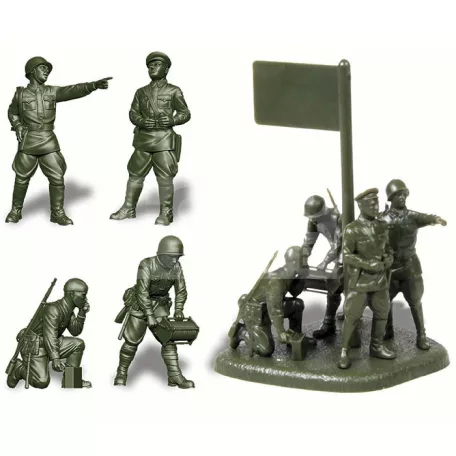 Zvezda Soviet HQ WWII makett 1:72 (6132Z)