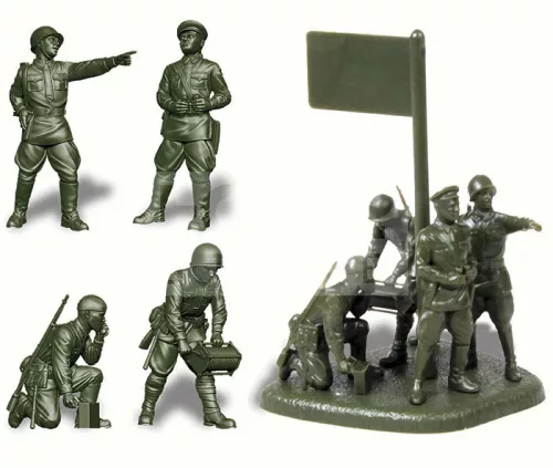 Zvezda Soviet HQ WWII makett 1:72 (6132Z)
