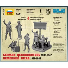 Zvezda German HQ WWII makett 1:72 (6133Z)
