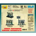 Zvezda German Paratroopers /1939-1942/ makett 1:72 (6136Z)