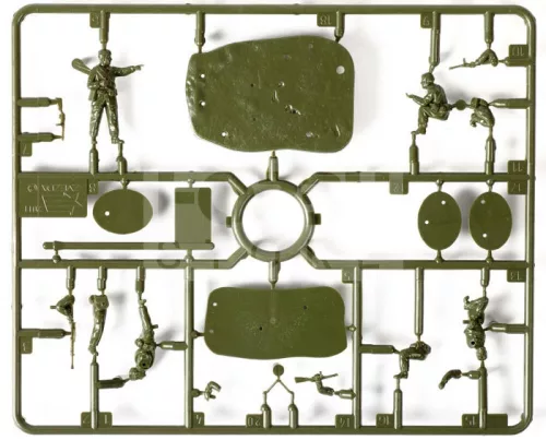 Zvezda Soviet Paratroops makett 1:72 (6138Z)
