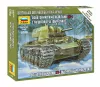 Zvezda Soviet Heavy Tank KV-1 mod. 1940 makett 1:100 (6141Z)