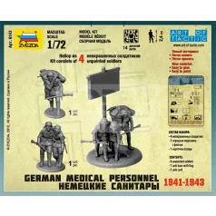 Zvezda German Medical Personnel 1941-43 makett 1:72 (6143)