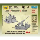 Zvezda Soviet 85mm Anti-Aircraft Gun makett 1:72 (6148Z)