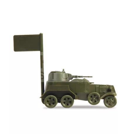 Zvezda Soviet Armored Car BA-10 makett 1:100 (6149Z)