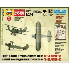 Zvezda Soviet Plane PO-2 makett 1:144 (6150Z)