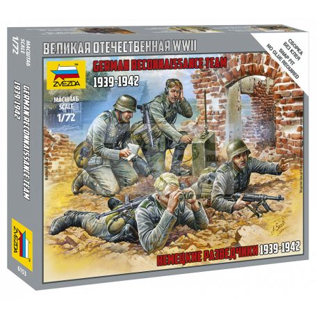 Zvezda German Reconnaissance Team makett 1:72 (6153Z)