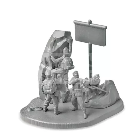 Zvezda German Gebirgsjager makett 1:72 (6154Z)