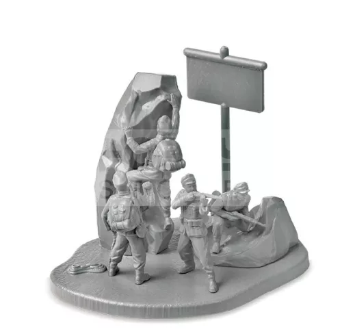Zvezda German Gebirgsjager makett 1:72 (6154Z)