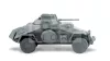 Zvezda Sd.Kfz.222 Armored Car makett 1:100 (6157Z)