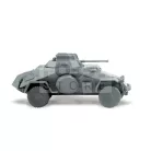 Zvezda Sd.Kfz.222 Armored Car makett 1:100 (6157Z)
