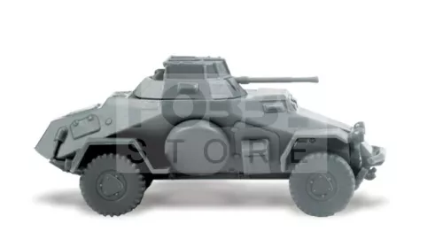 Zvezda Sd.Kfz.222 Armored Car makett 1:100 (6157Z)