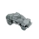 Zvezda Sd.Kfz.222 Armored Car makett 1:100 (6157Z)