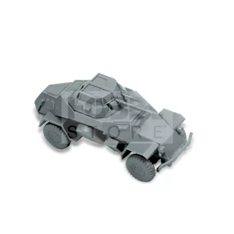 Zvezda Sd.Kfz.222 Armored Car makett 1:100 (6157Z)